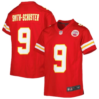 youth nike juju smith schuster red kansas city chiefs game j